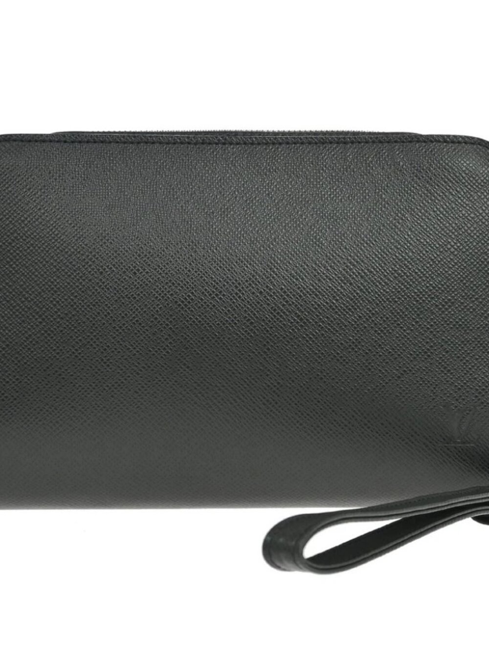 Louis Vuitton Black Taiga Baikal Clutch Bag